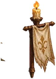 Kerzenbanner